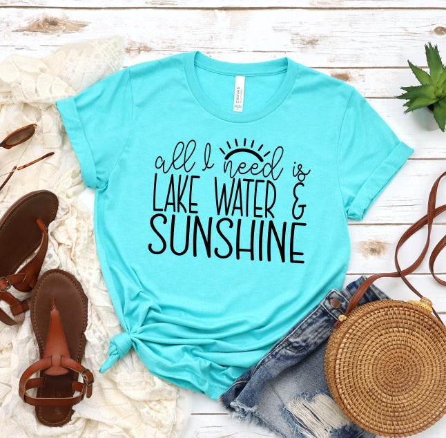 All I need is lake water and sunshine [PNG & SVG]