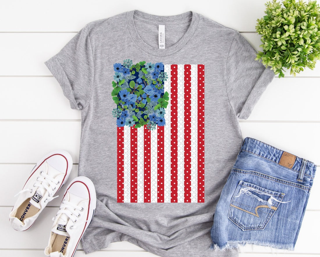 American Flag Lace