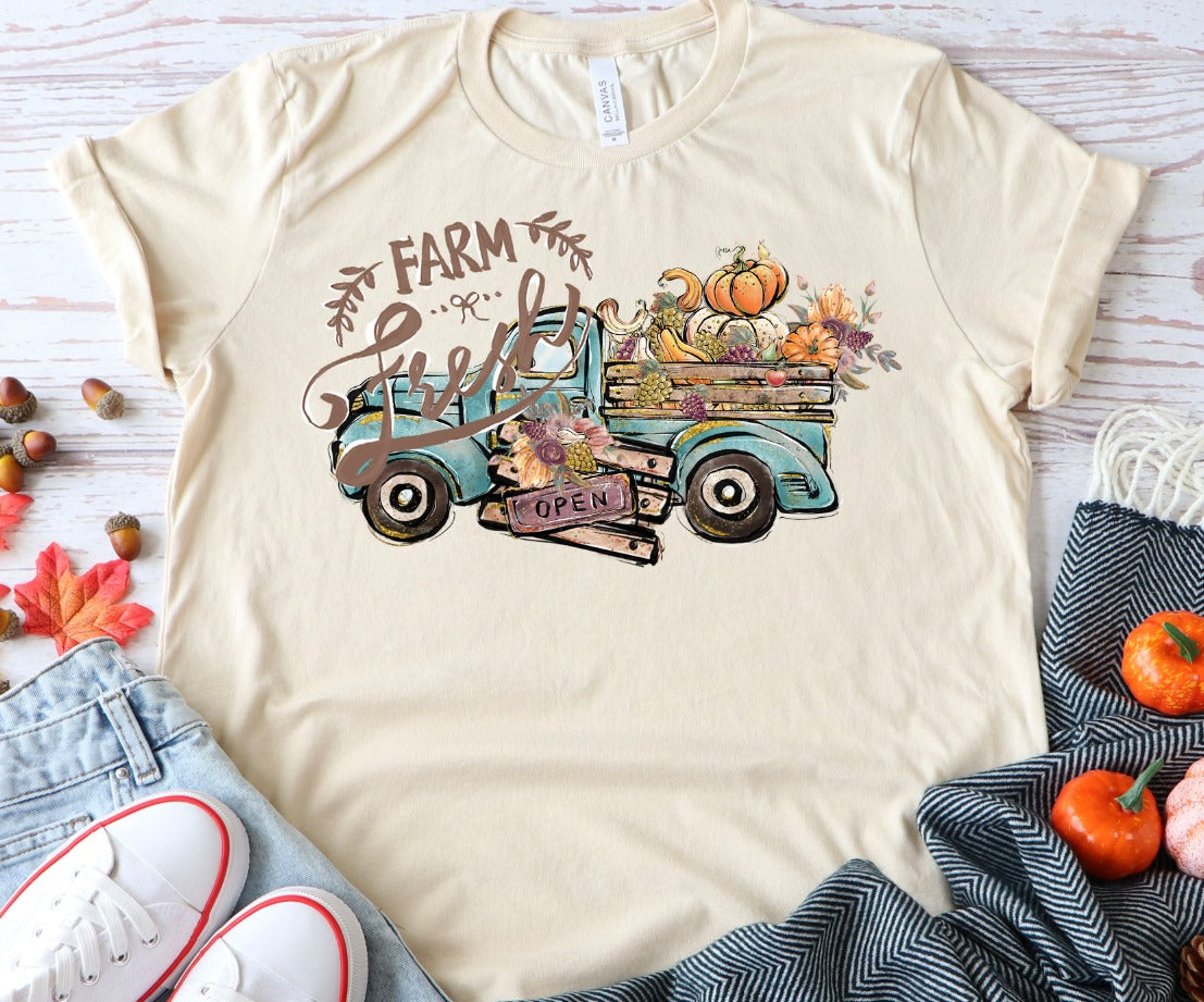 Farm Fresh Vintage Fall Truck