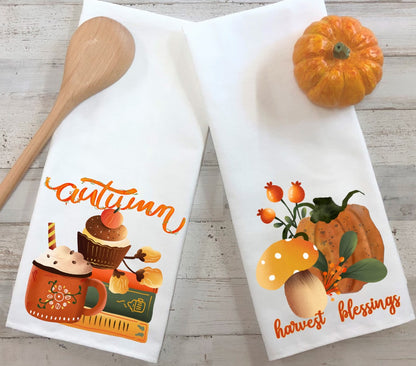 Autumn Harvest Tea Towels