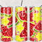 Watermelon Burst Tumbler Wrap Design