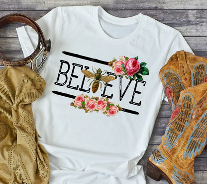 Believe Bee and Roses Vintage