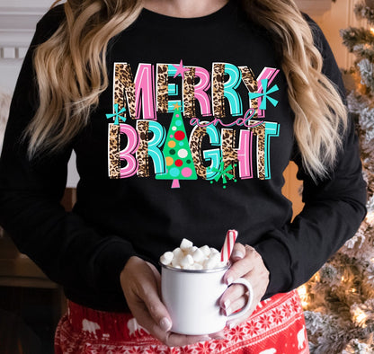 Merry And Bright Christmas Tree