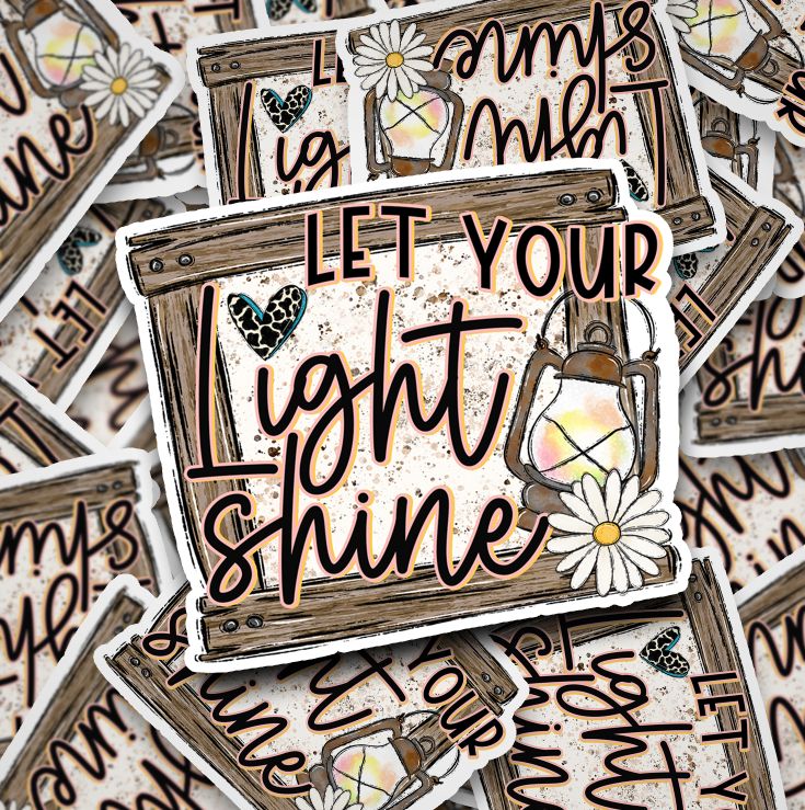 Let Your Light Shine - Western Style [Print and Cut Design]