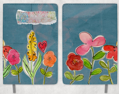 Paper Garden Sublimation Template Set [Rectangle, Pen Wrap, Seamless Overlay, Pattern Paper]
