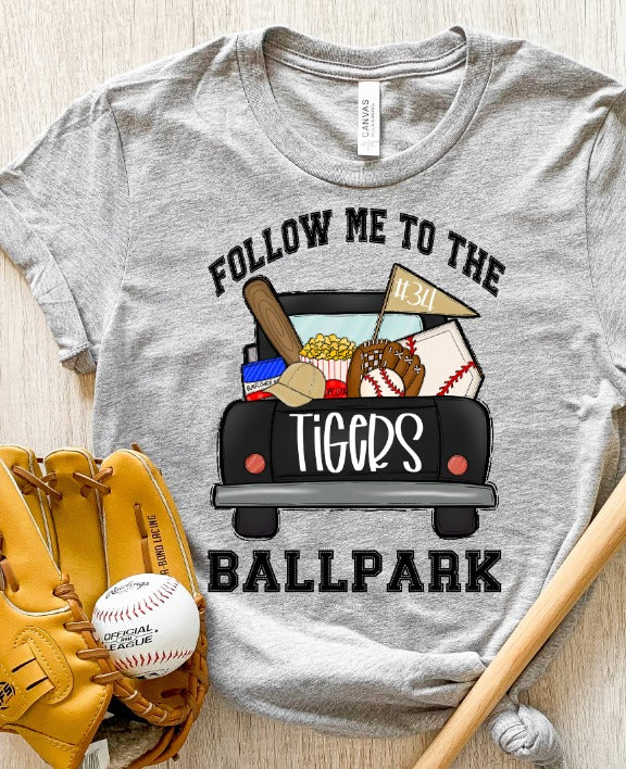 Ballpark Truck Baseball Gold