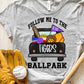 Ballpark Truck Softball Purple