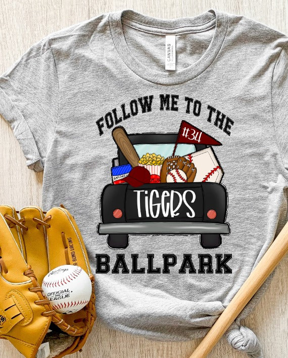 Ballpark Truck Baseball Maroon
