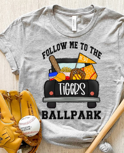 Ballpark Truck Softball Yellow