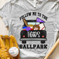 Ballpark Truck Baseball Purple