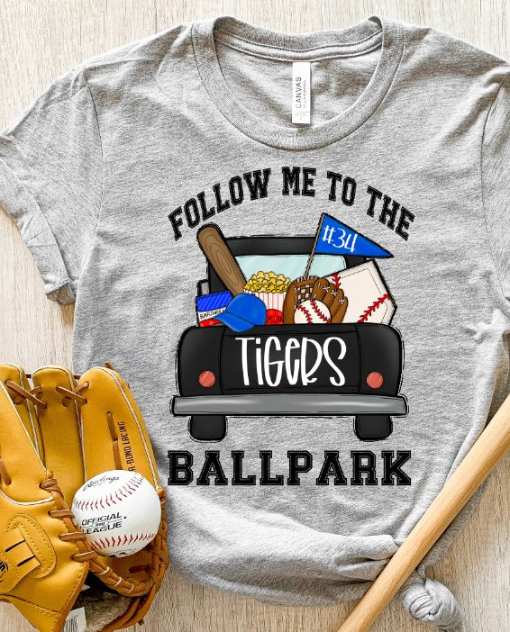 Ballpark Truck Baseball Blue