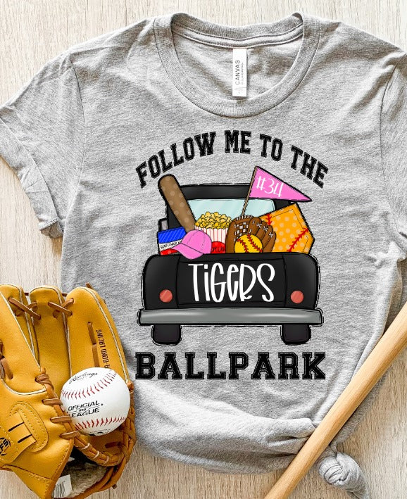 Ballpark Truck Softball Pink