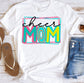 Cheer Mom Bright Letters