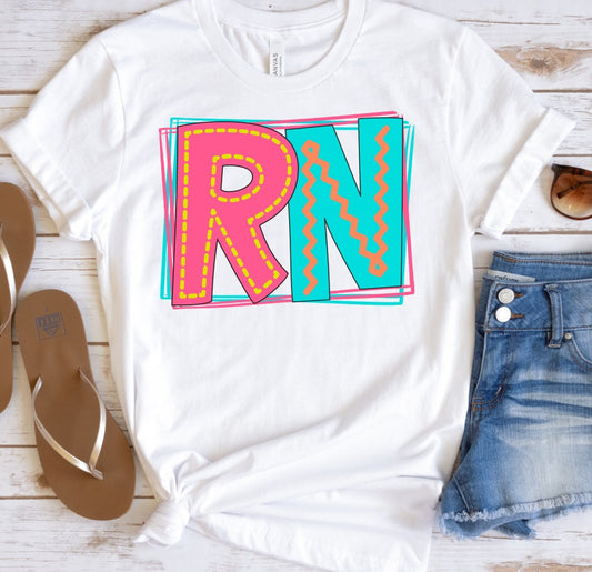 RN Bright Letters