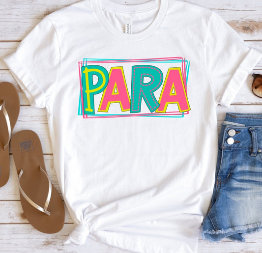 PARA Bright Letters