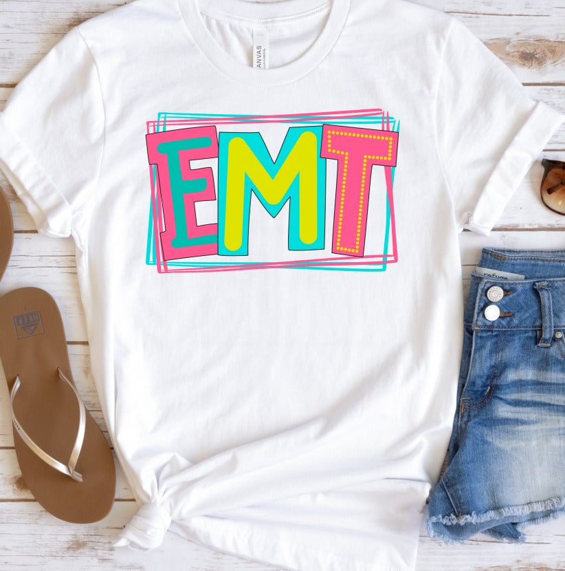 EMT Bright Letters