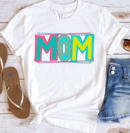 Mom Bright Letters