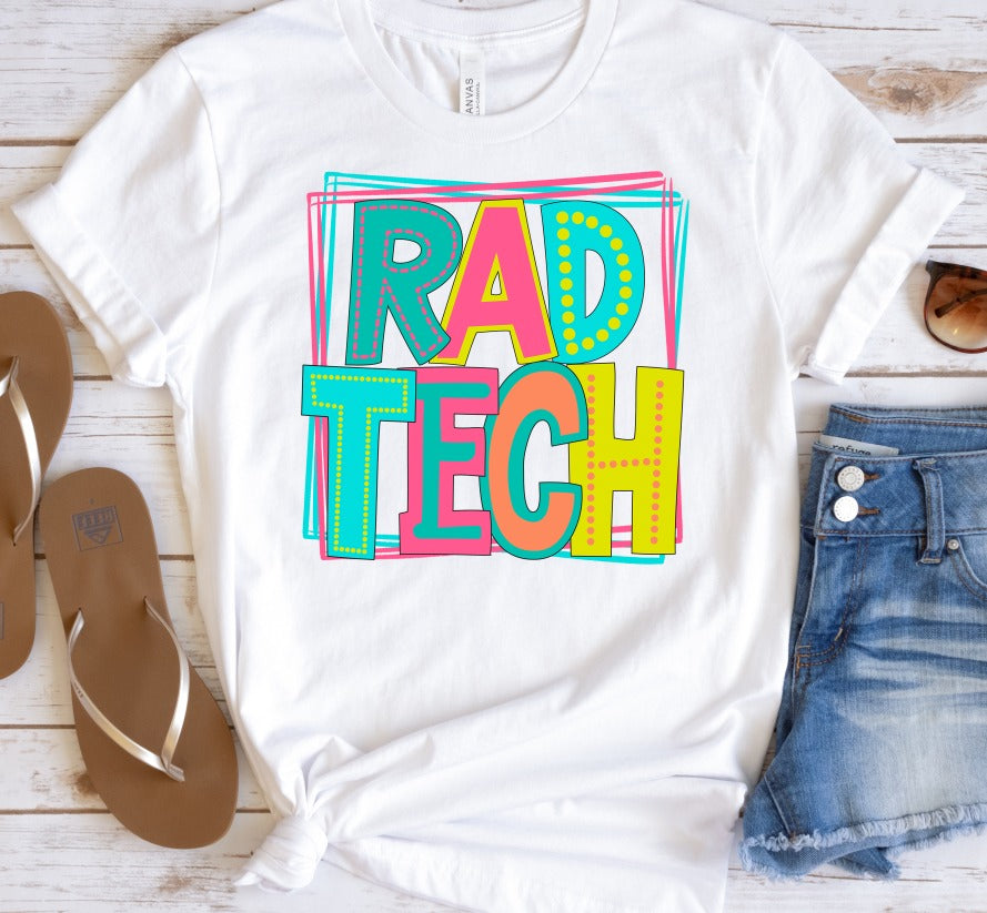 Rad Tech Bright Letters