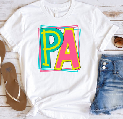 PA Bright Letters