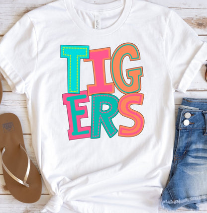 Tigers Bright Letters