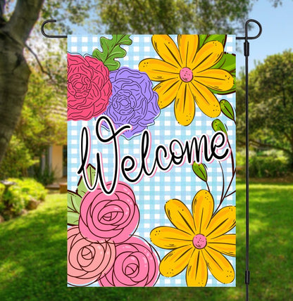 Spring Thoughts Garden Flag Set [Set of Three Flags]