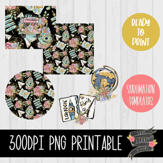 Adventure Sublimation Set