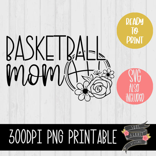 Basketball Mom Flowers