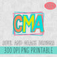CMA Bright Letters
