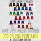 Team Colors Chenille Alphabet Bundle