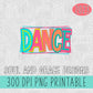 Dance Bright Letters