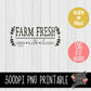 Farm Fresh Eggs Milk Cheese [PNG and SVG]