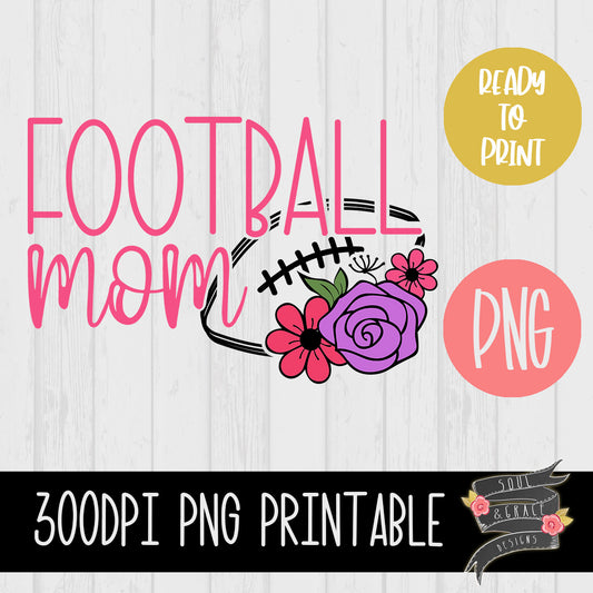 Football Mom Flowers [Color]