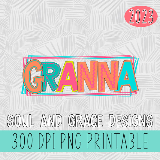 Granna Bright Letters