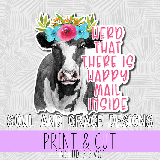 Herd That There's Happy Mail Inside [Digital Sticker]