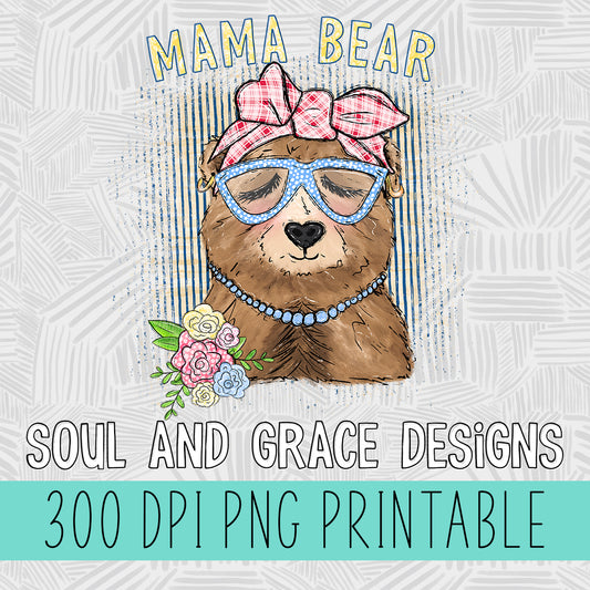 Mama Bear Whimsical