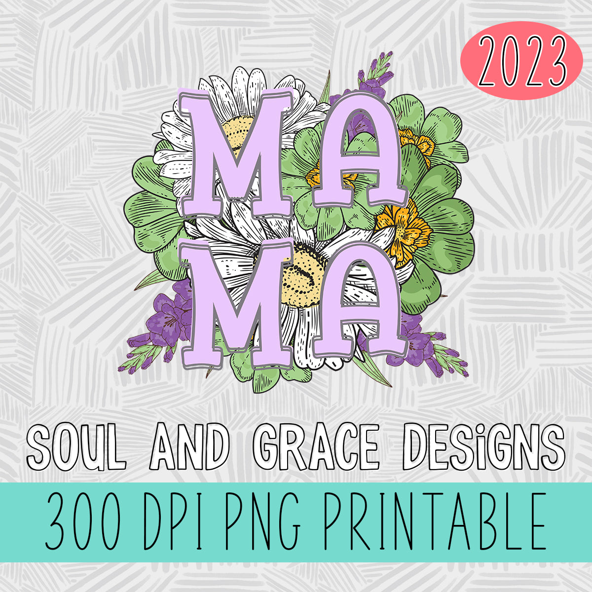 Mama Daisies and Lilacs