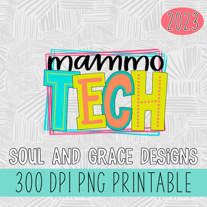 Mammo Tech Bright Letters