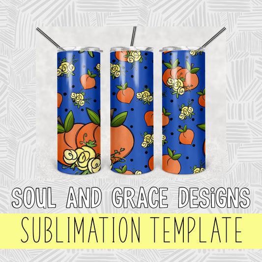 Peachy Tumbler Wrap   [TUMBLER WRAP]