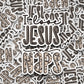 I Love Jesus and Naps [Print and Cut Design]