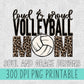 Loud and Proud Volleyball Mom