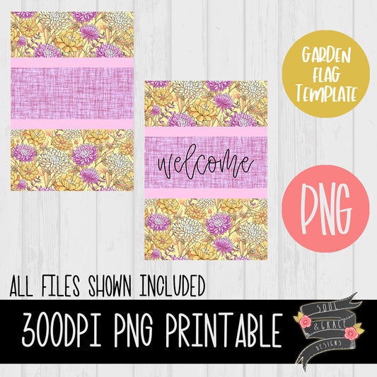 Zinnia Flowers [Garden Flag]