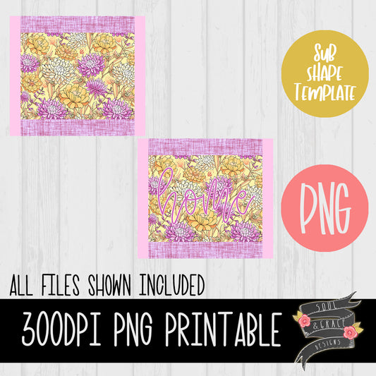 Zinnia Flowers [Pillow Shape]