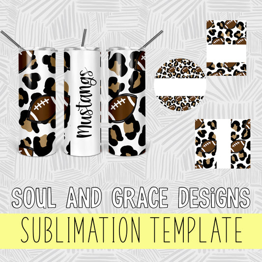 Football Leopard Sublimation Set