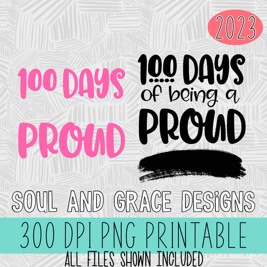 100 Days of Being a Proud [mascot name]